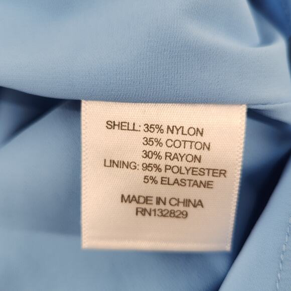 NBD x Naven Cut Out Lace Halter Backless Mini Dress Size M Blue Romantic Luxe - Picture 7 of 11